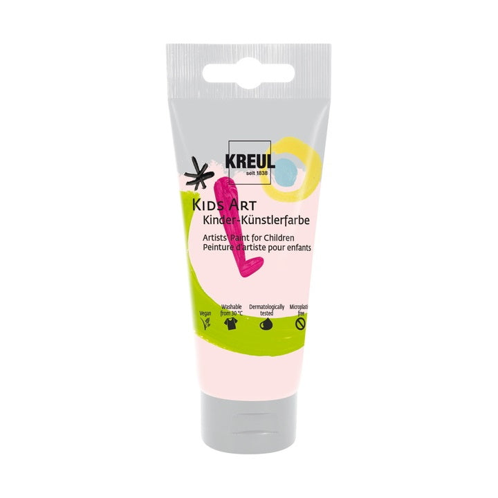 Farby dla dzieci KREUL 75 ml – pasteloworóżowa