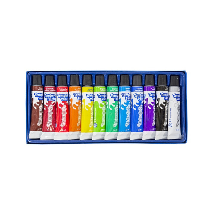 Farby temperowe Colorino 12 x 12 ml | Artmie