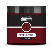 Kolorowa lazura ścienna Wall Decor 500 ml – bordowa