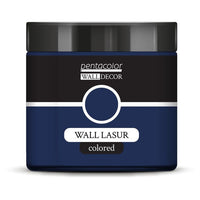 Kolorowa lazura ścienna Wall Decor 500 ml – Stalowy niebieski