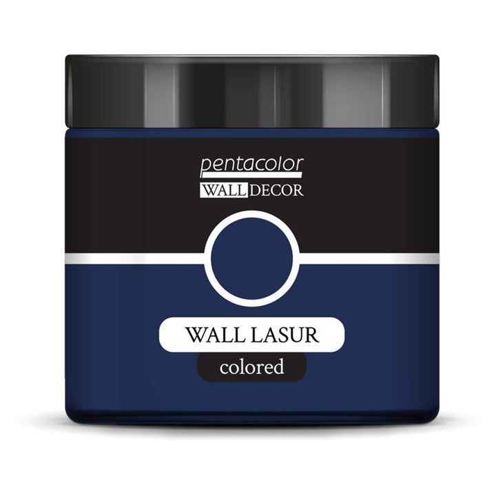 Kolorowa lazura ścienna Wall Decor 500 ml – Stalowy niebieski
