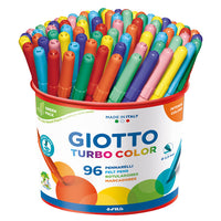 Flamastry GIOTTO Turbo Color cienkie 96 szt.
