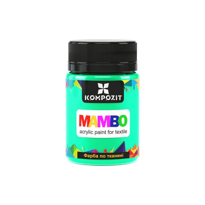 Farba fluorescencyjna do tkanin i skóry MAMBO 50 ml | różne odcienie