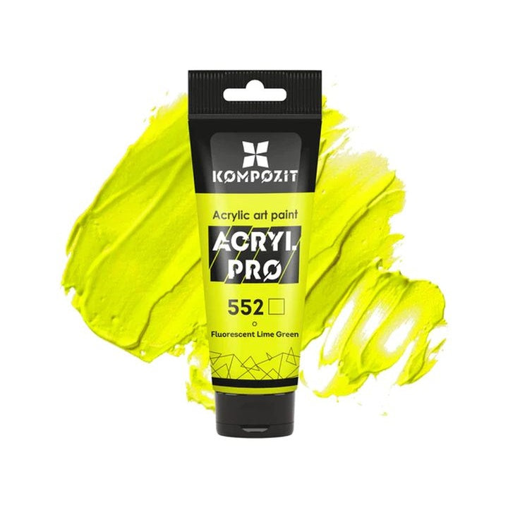 Fluorescencyjna farba akrylowa ACRYL PRO ART Kompozit 75 ml | różne odcienie | Artmie
