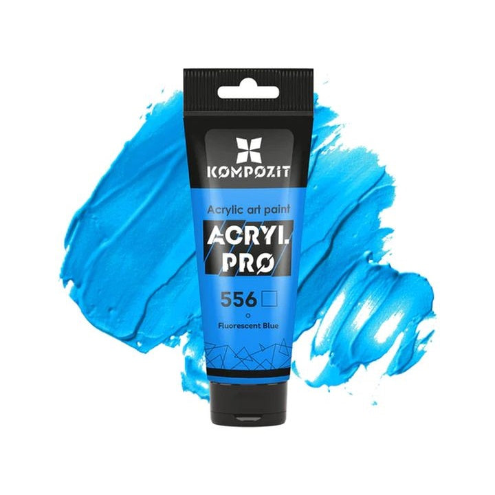 Fluorescencyjna farba akrylowa ACRYL PRO ART Kompozit 75 ml | różne odcienie | Artmie
