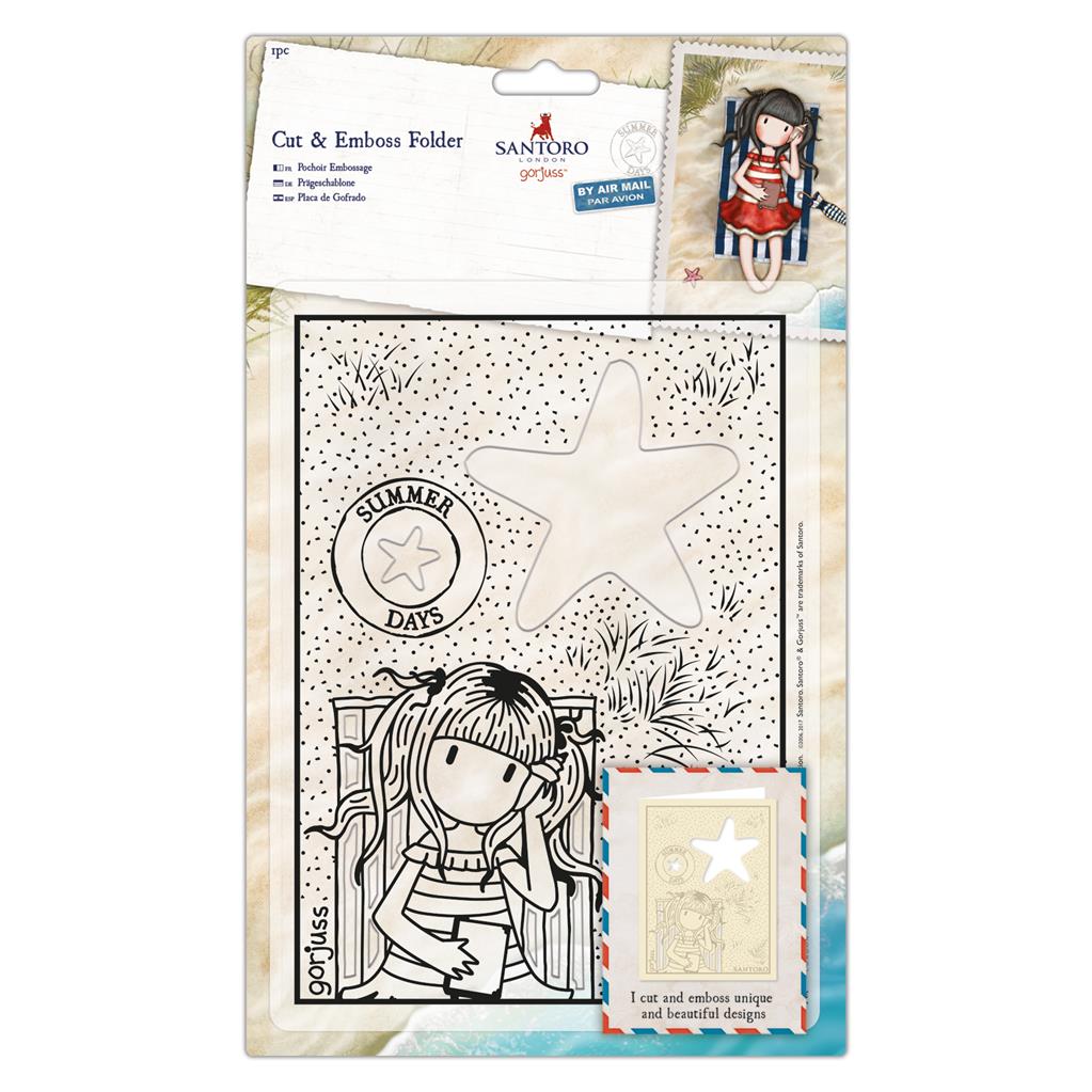 Folder do embossingu DOCRAFTS Santoro Gorjuss Summer 15 x 21 cm
