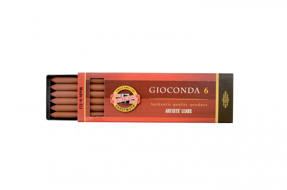 GIOCONDA KOH-I-NOOR w postaci wkładu do ołówka / 6szt | Artmie