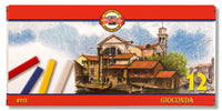 GIOCONDA pastele twarde sztyfty / 12szt | Artmie