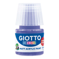 Giotto Decor farba akrylowa matowa 25 ml – fioletowy