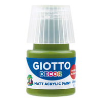 Giotto Decor farba akrylowa matowa 25 ml – zieleń oliwkowa
