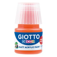 Giotto Decor farba akrylowa matowa 25 ml – pomarańczowy