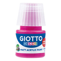 Giotto Decor farba akrylowa matowa 25 ml – magenta