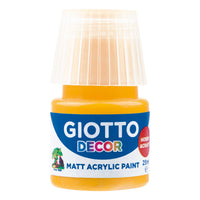 Giotto Decor farba akrylowa matowa 25 ml – ciemnożółty
