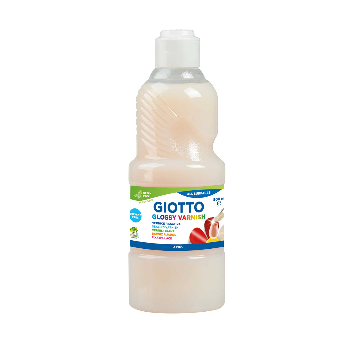 GIOTTO Glossy błyszczący lakier ochronny transparentny 500 ml