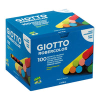 Kreda bezpyłowa GIOTTO Robercolor 100 szt. – kolorowe