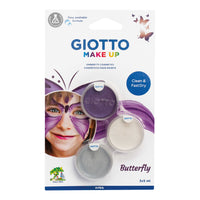 Giotto zestaw farb do twarzy Motyl 3 x 5 ml