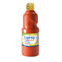 GIOTTO School Paint zmywalna farba plakatowa 500 ml – czerwony