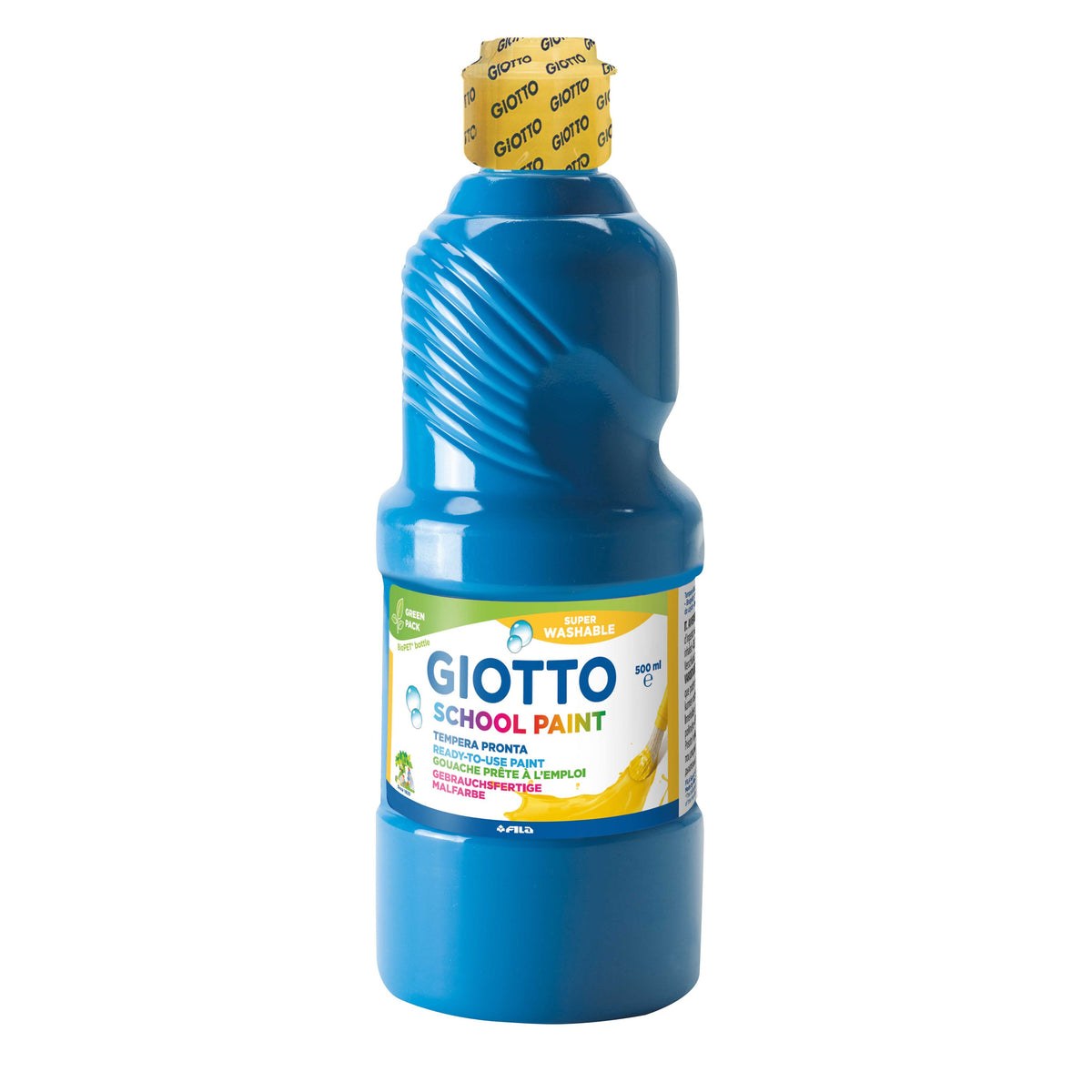 GIOTTO School Paint zmywalna farba plakatowa 500 ml – lazurowy