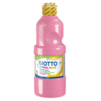 GIOTTO School Paint zmywalna farba plakatowa 500 ml – różowy