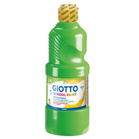 GIOTTO School Paint zmywalna farba plakatowa 500 ml – zielony trawiasty