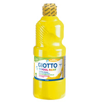 GIOTTO School Paint zmywalna farba plakatowa 500 ml – żółty