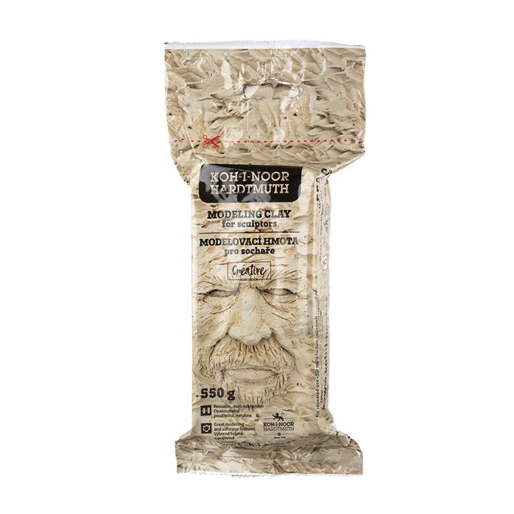 Glina modelarska KOH-I-NOOR dla rzeźbiarzy - Ochra, 550 g | Artmie