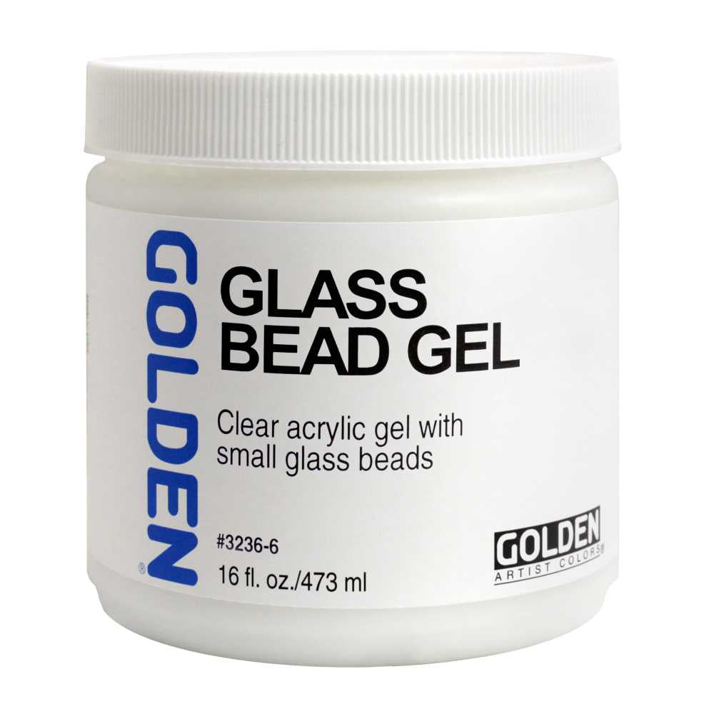 GOLDEN Glass Bead Gel żel akrylowy ze szklanymi kuleczkami