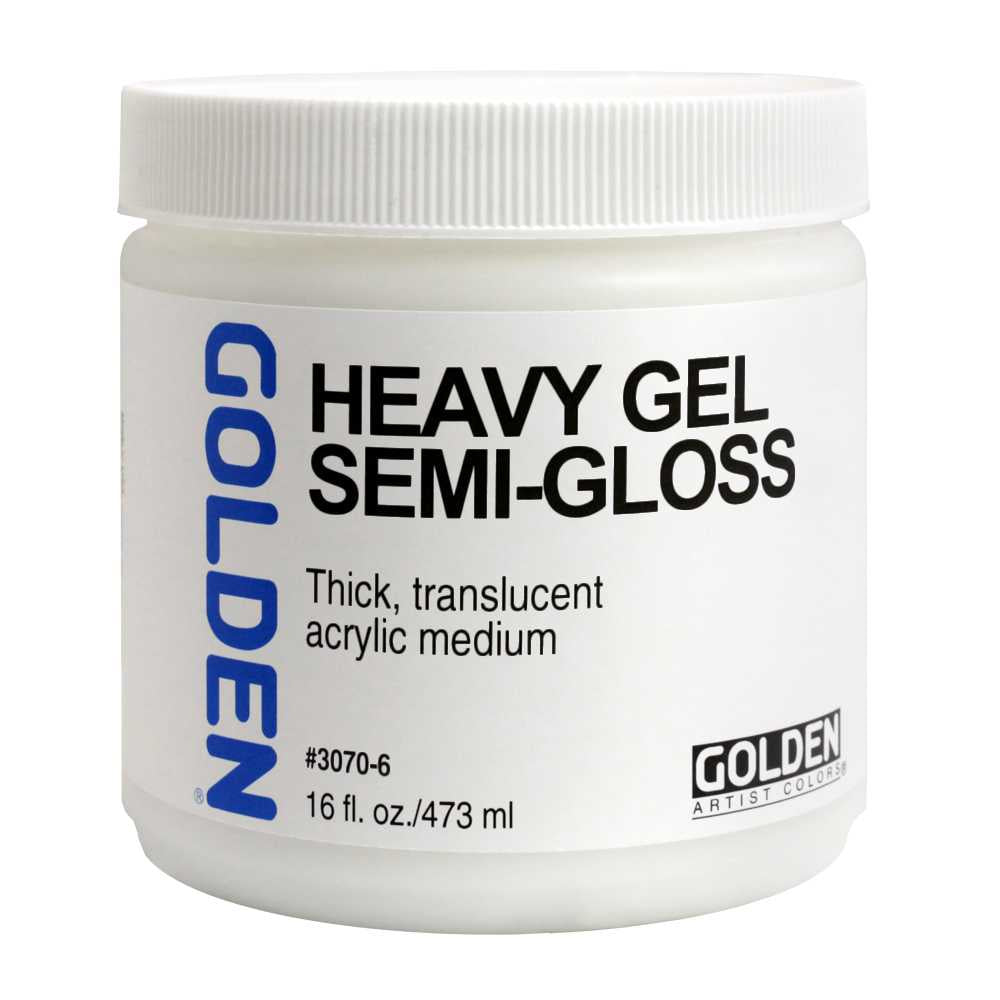 GOLDEN Heavy Gel Semi-Gloss gęsty żel akrylowy półbłyszczący