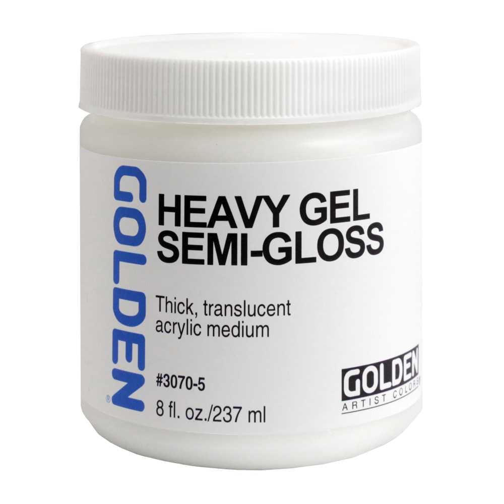 GOLDEN Heavy Gel Semi-Gloss gęsty żel akrylowy półbłyszczący