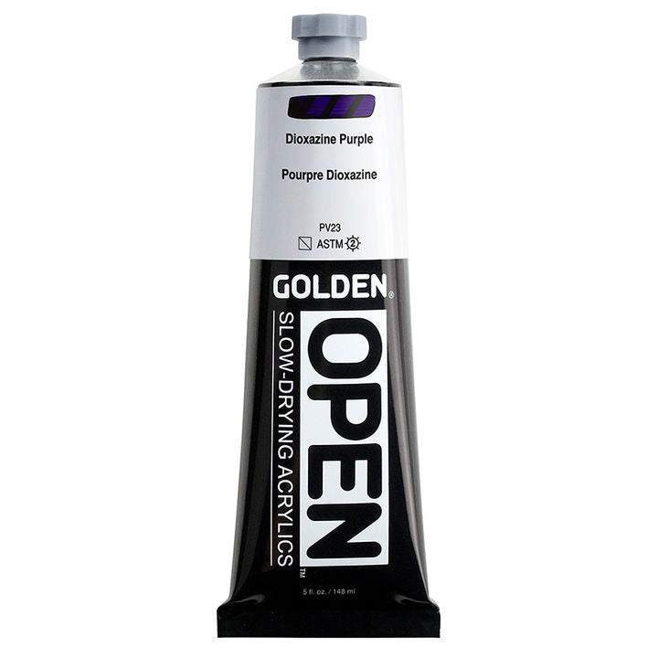 Farba akrylowa GOLDEN OPEN Slow-Drying 148 ml | różne odcienie