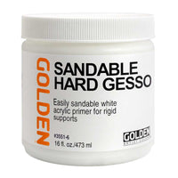 GOLDEN Sandable Hard Gesso biały akrylowy grunt szlifowalny