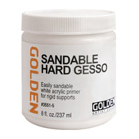 GOLDEN Sandable Hard Gesso biały akrylowy grunt szlifowalny
