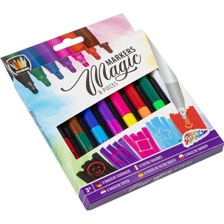 GRAFIX Zestaw 8 markerów Magic Marker | artmie.pl