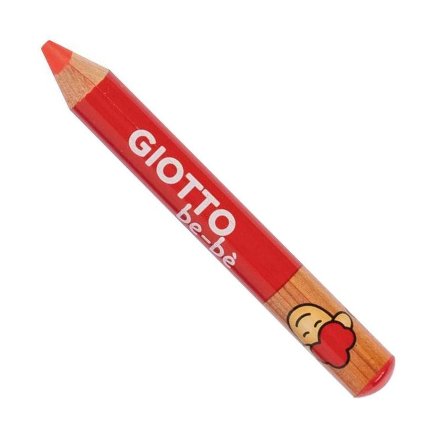 Grube okrągłe kredki GIOTTO Be-Be – 12 kolorów