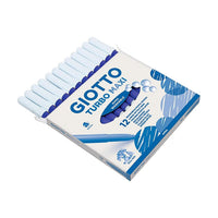 Grube zmywalne flamastry GIOTTO Turbo Maxi 5 mm – błękit ultramarynowy