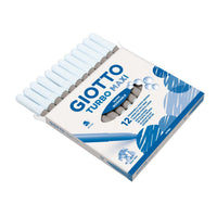 Grube zmywalne flamastry GIOTTO Turbo Maxi 5 mm – szary