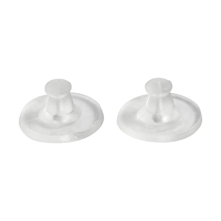 Gumowe zatyczki do kolczyków 10 mm - 10 par | Artmie