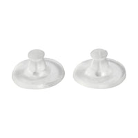 Gumowe zatyczki do kolczyków 10 mm - 10 par | Artmie