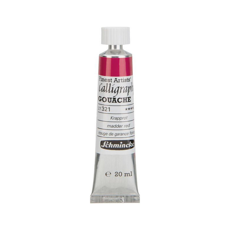 Gwasz do kaligrafii Schmincke Calligraphy Gouache 20 ml – 321 Czerwień marzanny