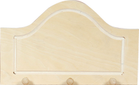 Hanger, arched, buttons 15,5 cm – mały ( 3 ) 25 x