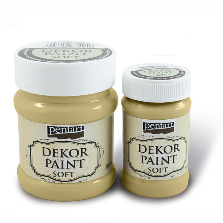 Delikatna farba dekoracyjna 100 ml – 21629 - biel skorupki jajka