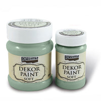 Delikatna farba dekoracyjna 100 ml – 21642 - Country zielona