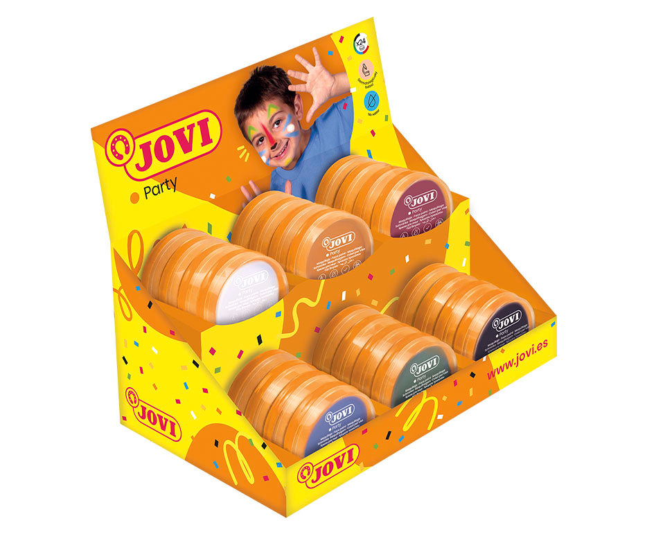 JOVI farby do twarzy w ekspozytorze 24 x 8 ml