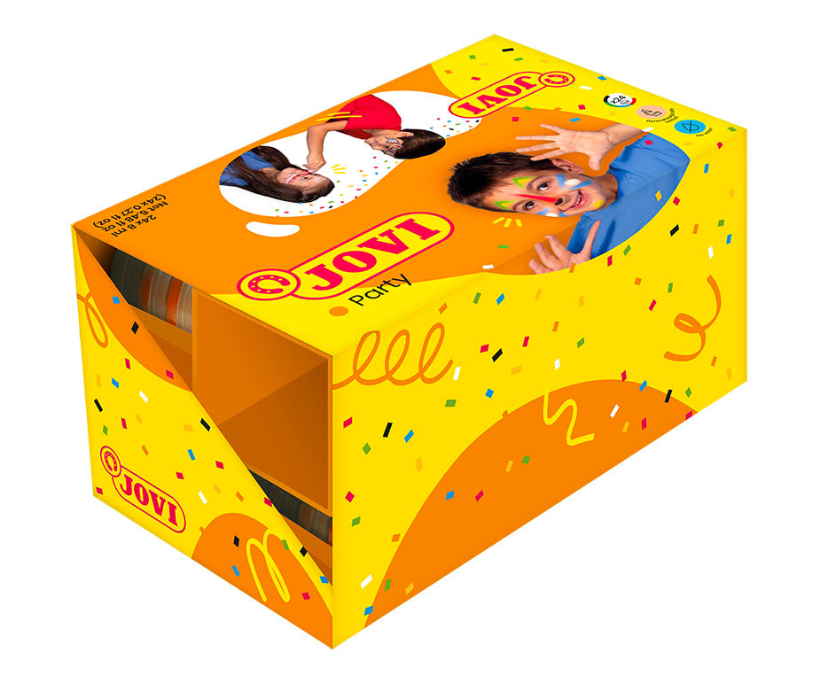 JOVI farby do twarzy w ekspozytorze 24 x 8 ml