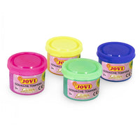 JOVI Farby temperowe brokatowe 4x35 ml | Artmie