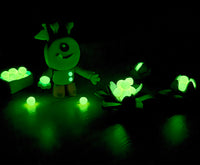 JOVI Glow naturalna plastelina 10 x 15 g – 8 kolorów + 2 świecące w ciemności