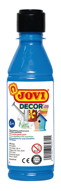 Farba akrylowa JOVI Jovidecor 250 ml – jasnoniebieski