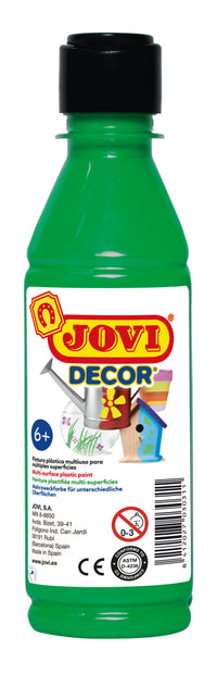 Farba akrylowa JOVI Jovidecor 250 ml – jasnozielony