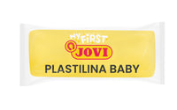 JOVI My First miękka naturalna plastelina w wiaderku 10 x 38 g - żółta