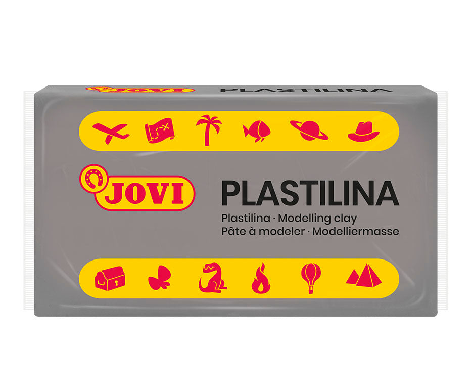 JOVI naturalna plastelina 50 g - szara